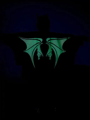 Fantasia Infantil Morcego Brilhante para Halloween