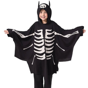 Fantasia Infantil Morcego Brilhante para Halloween