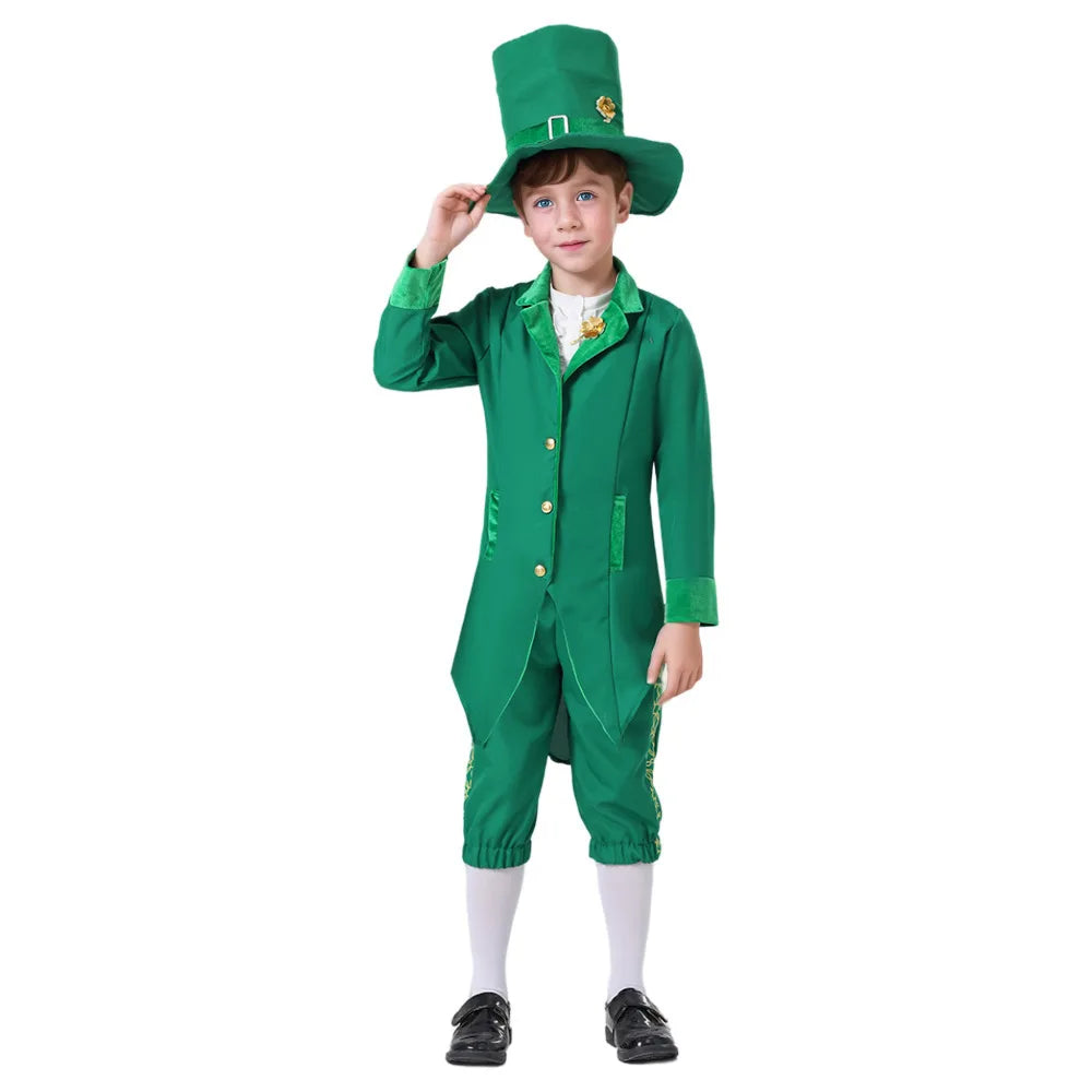 Fantasia Infantil Duende Irlandês Leprechaun