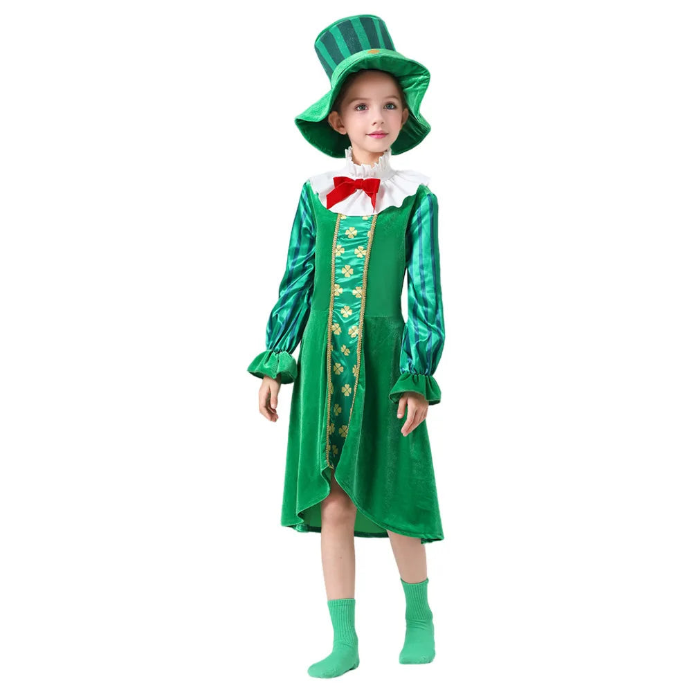 Fantasia Infantil Duende Irlandês Leprechaun