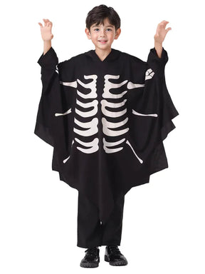 Fantasia Infantil Morcego Brilhante para Halloween