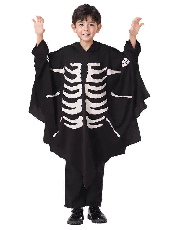 Fantasia Infantil Morcego Brilhante para Halloween