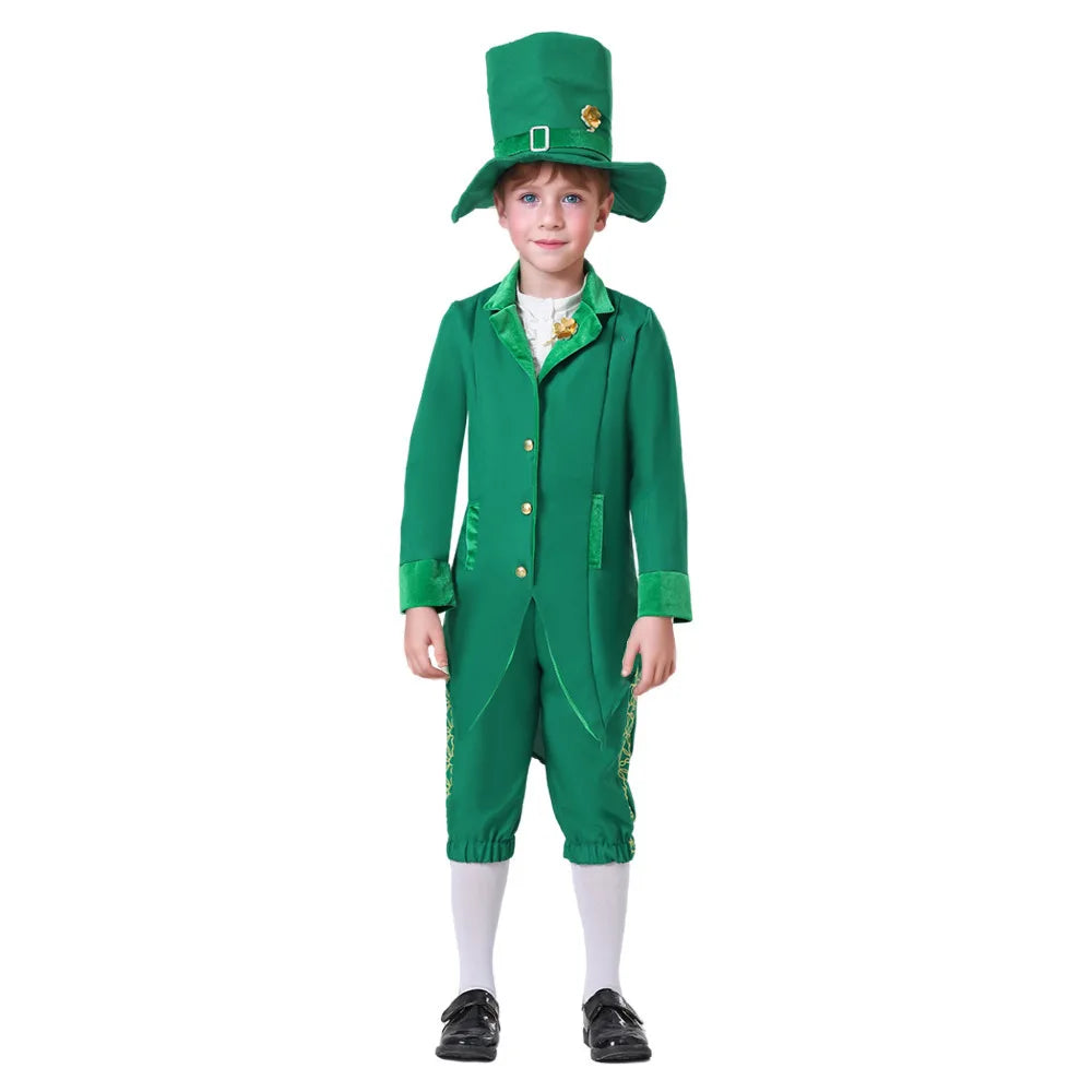 Fantasia Infantil Duende Irlandês Leprechaun